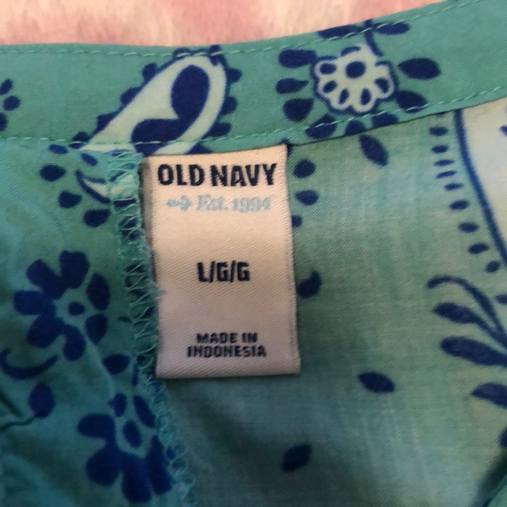Cute Old Navy sleeveless top size Large - Picture 2 of 5